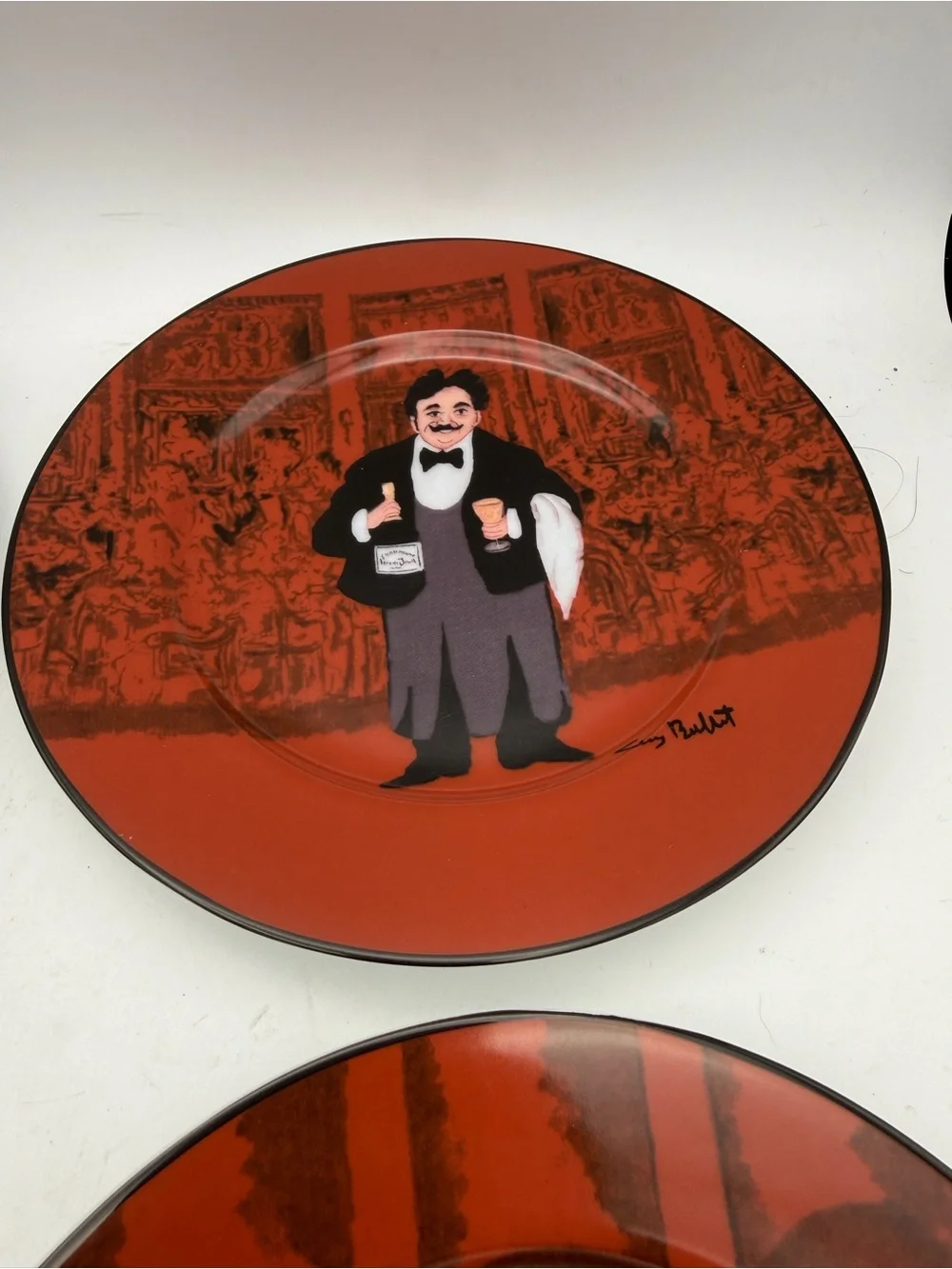 Guy Buffet Les Garçons salad Plates - Set of 4